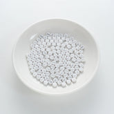 BD00102-01-silver-letter-white-opaque-coin-alphabet-beads-single-s-4×7mm